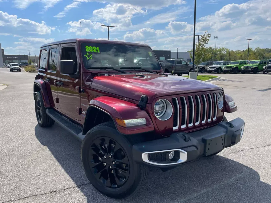 2021 Jeep Wrangler 4xe Unlimited Sahara photo 1