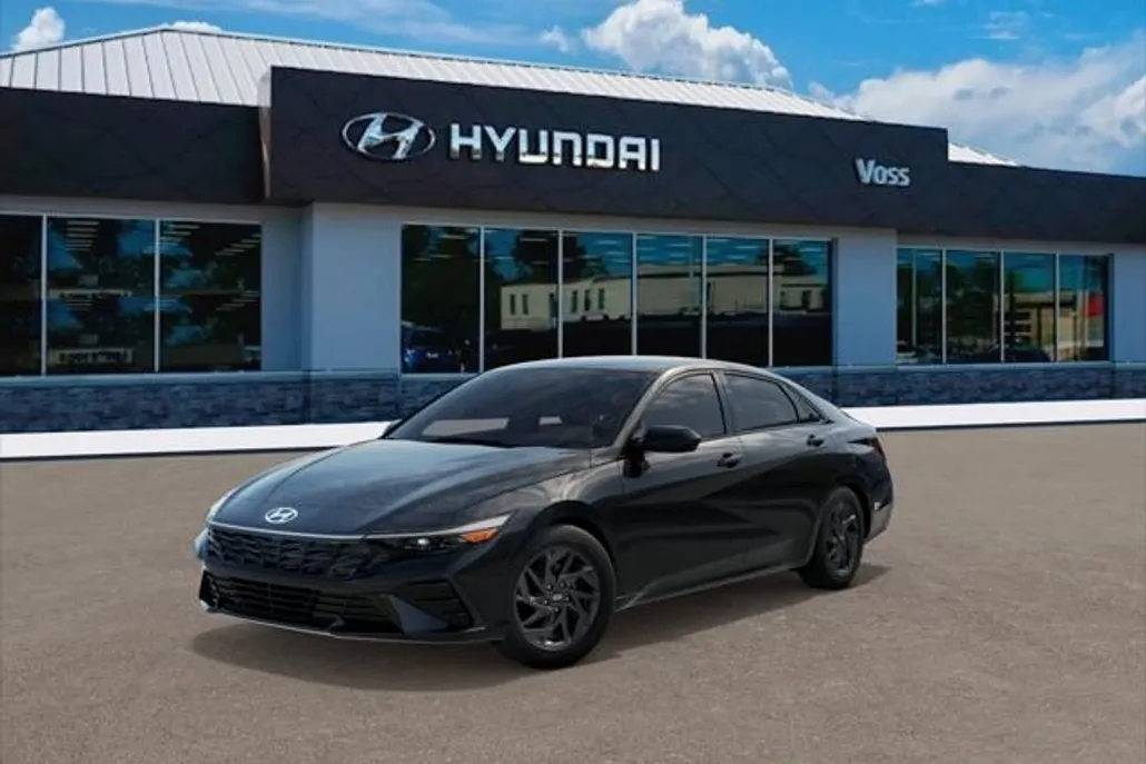 2025 Hyundai Elantra Hybrid Blue photo 1