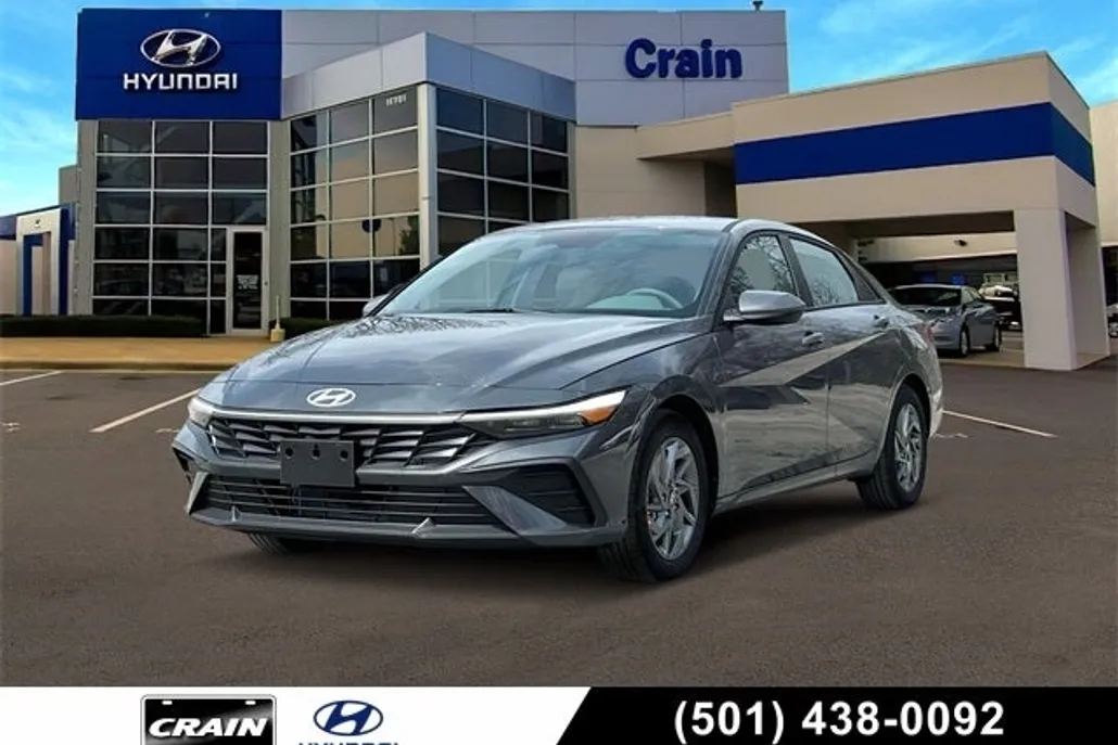 2025 Hyundai Elantra Hybrid Blue photo 1