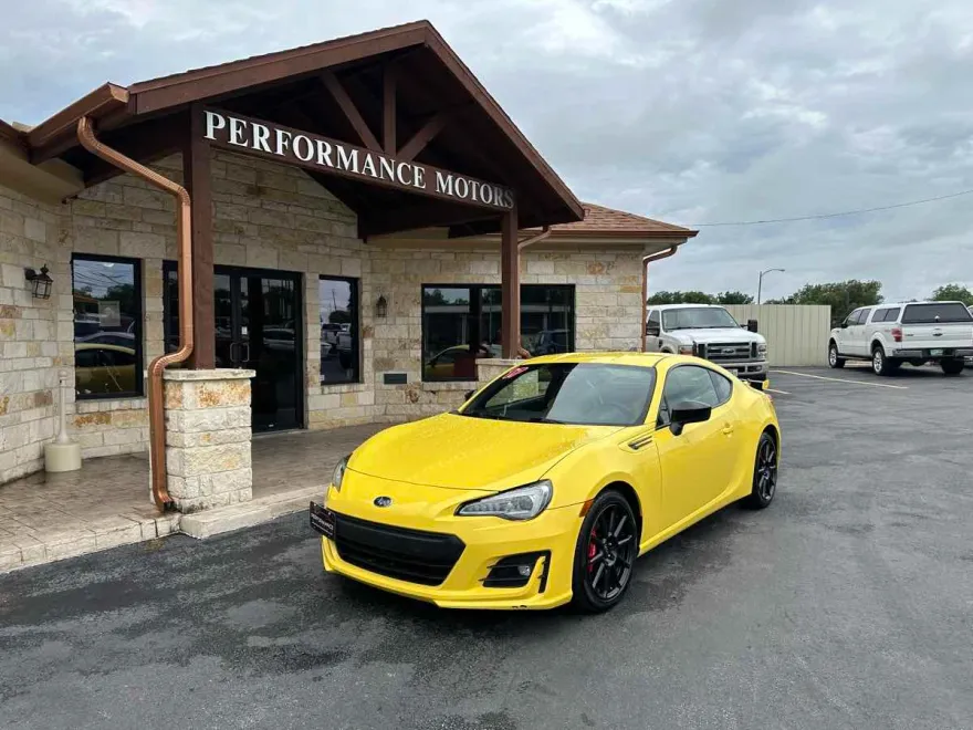 2017 Subaru BRZ Series.Yellow photo 1
