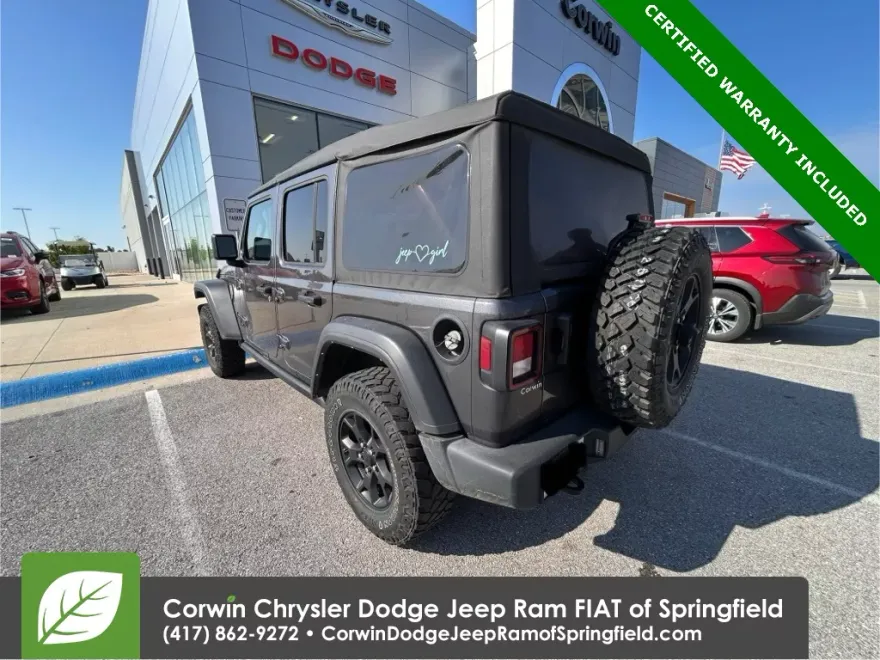 2021 Jeep Wrangler Unlimited Willys photo 1