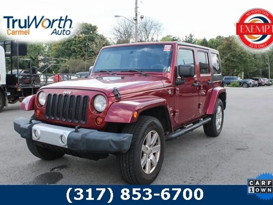 2012 Jeep Wrangler Unlimited Sahara photo 1