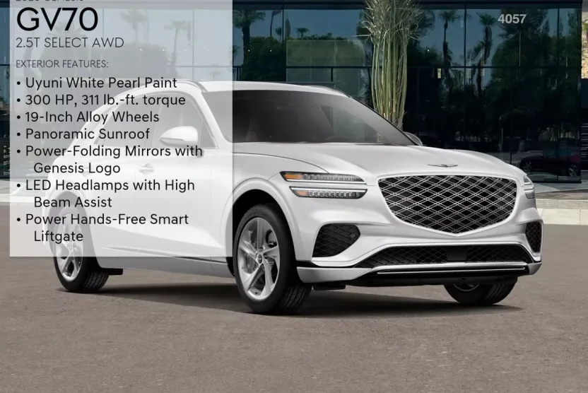 2026 Genesis GV70 2.5T Select photo 1
