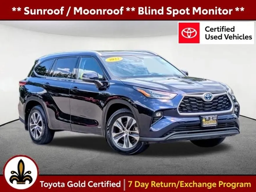2022 Toyota Highlander Hybrid XLE photo 1