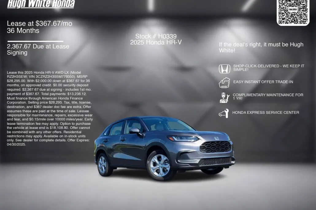 2025 Honda HR-V LX photo 1