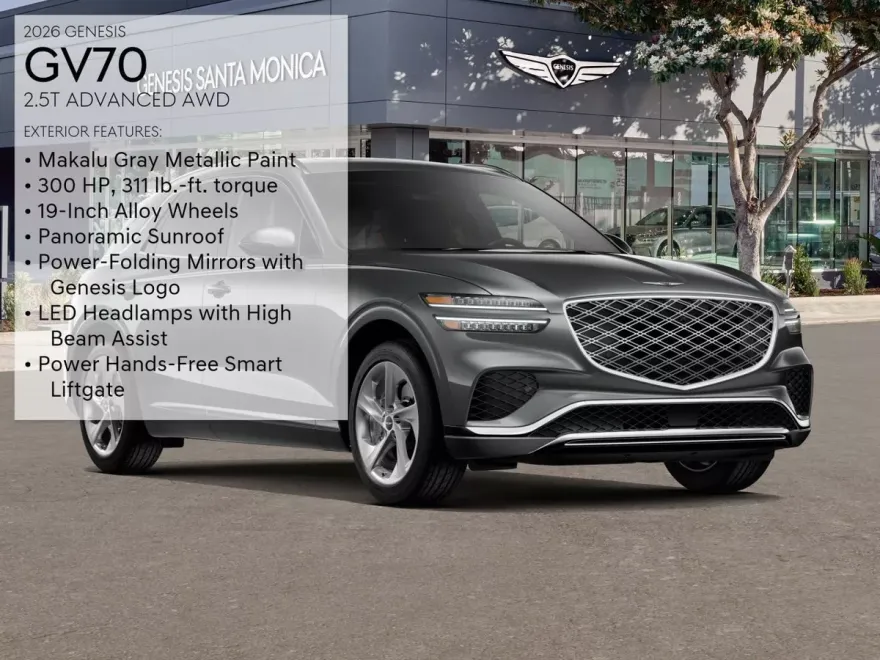 2026 Genesis GV70 2.5T Advanced photo 1