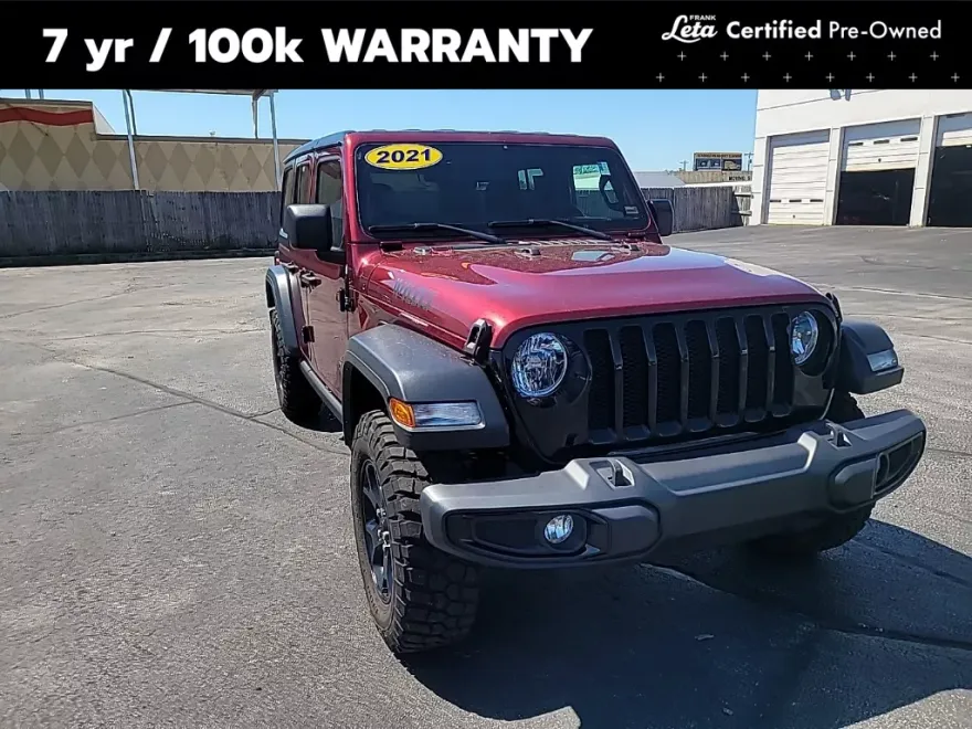 2021 Jeep Wrangler Unlimited Willys photo 1