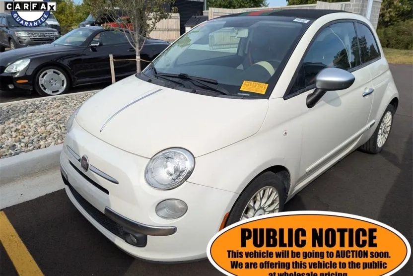 2012 Fiat 500 Lounge photo 1