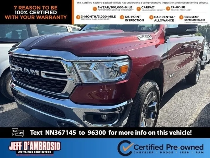 2022 Ram 1500 Big Horn Lone Star photo 1