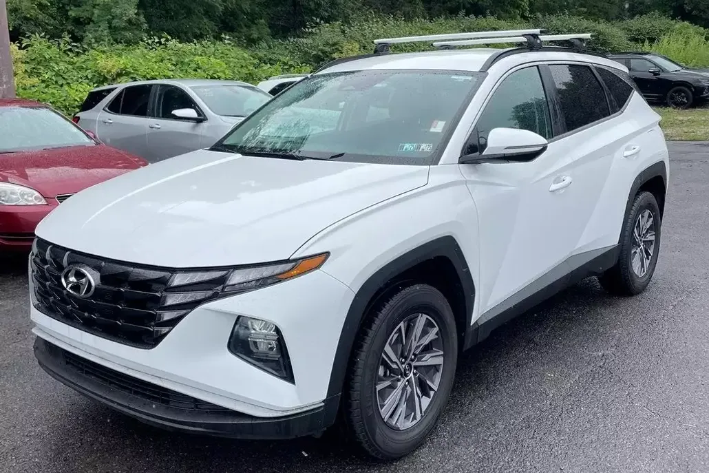 2022 Hyundai Tucson Hybrid Blue photo 1
