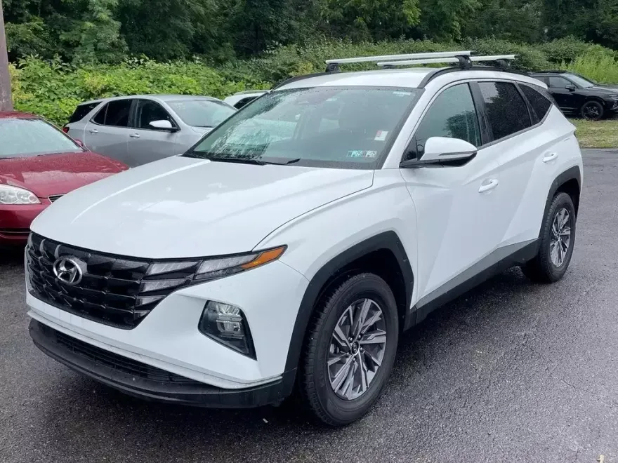 2022 Hyundai Tucson Hybrid Blue photo 1