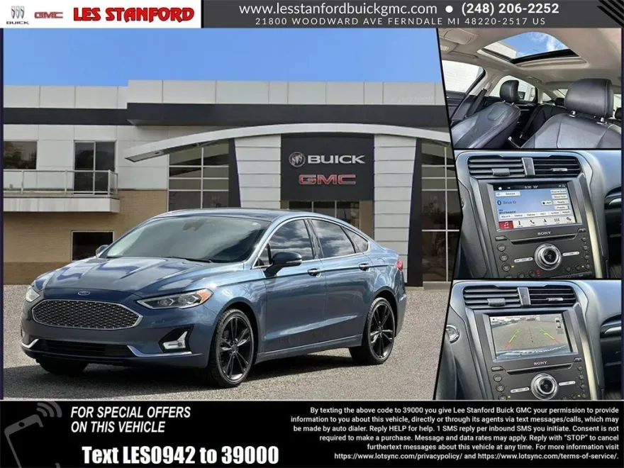 2019 Ford Fusion Titanium photo 1