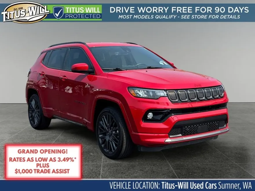 2022 Jeep Compass Limited Red Edition photo 1