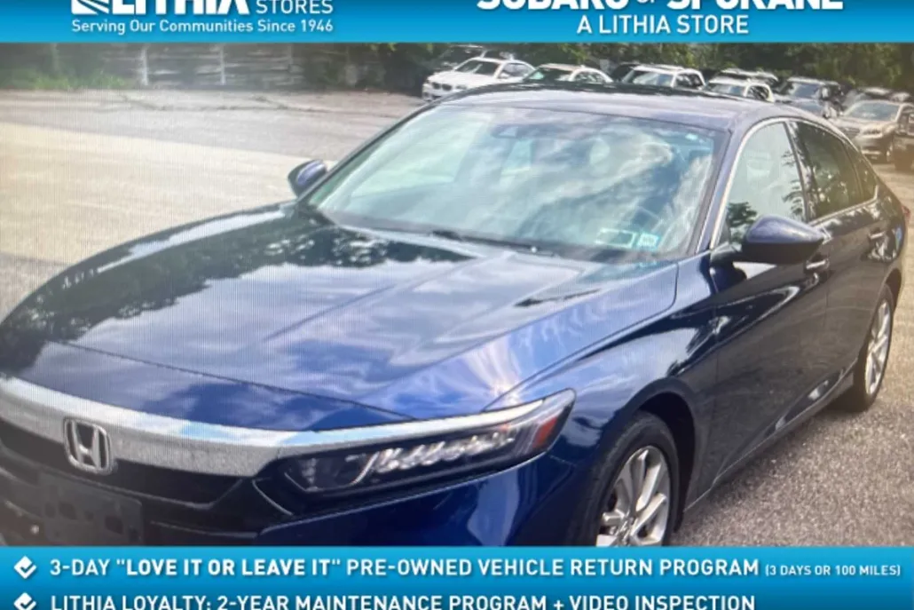 2020 Honda Accord LX photo 1
