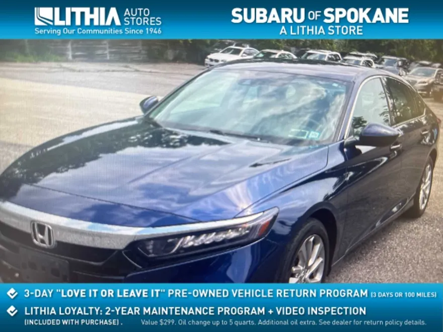 2020 Honda Accord LX photo 1
