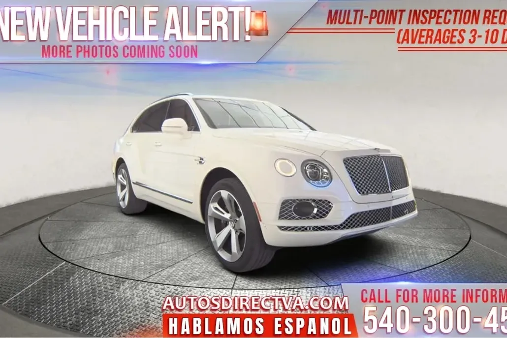 2019 Bentley Bentayga V8 photo 1