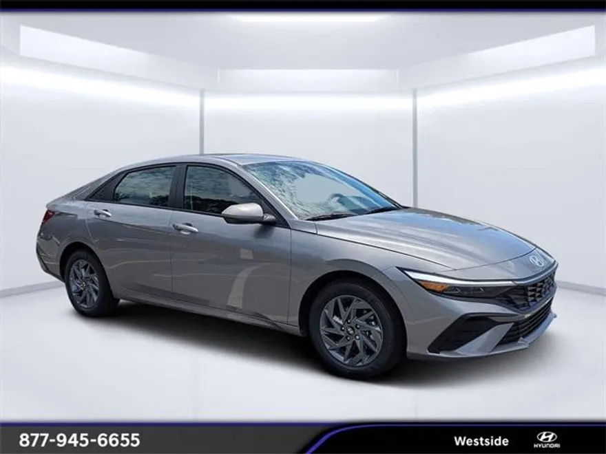 2025 Hyundai Elantra Hybrid Blue photo 1