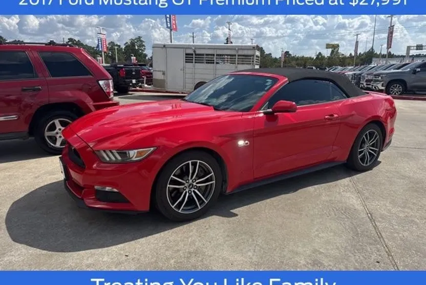 2017 Ford Mustang GT Premium Convertible photo 1