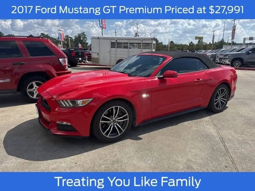 2017 Ford Mustang GT Premium Convertible photo 1