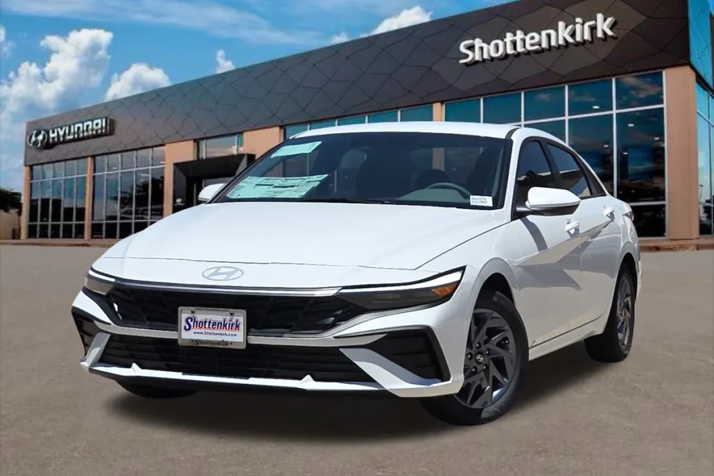 2025 Hyundai Elantra Hybrid Blue photo 1