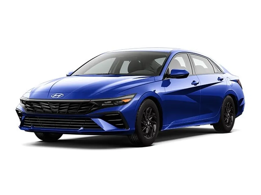 2024 Hyundai Elantra Hybrid Blue photo 1