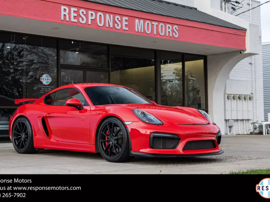 2016 Porsche Cayman GT4 photo 1