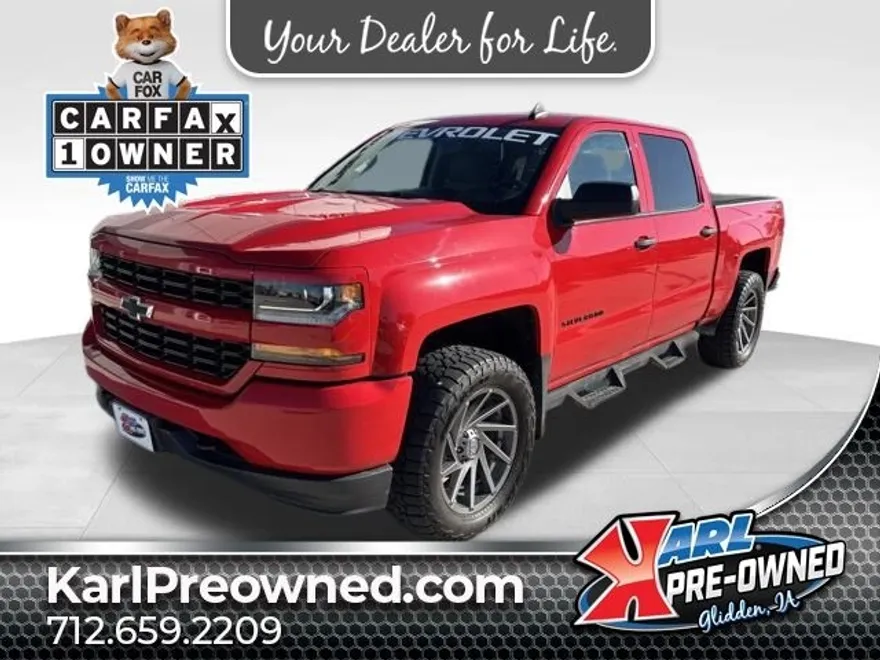 2018 Chevrolet Silverado 1500 Custom photo 1