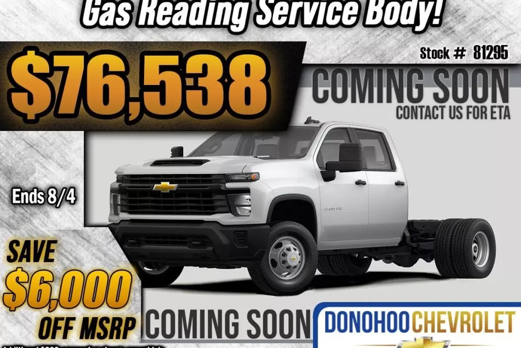 2025 Chevrolet Silverado 3500HD Work Truck photo 1