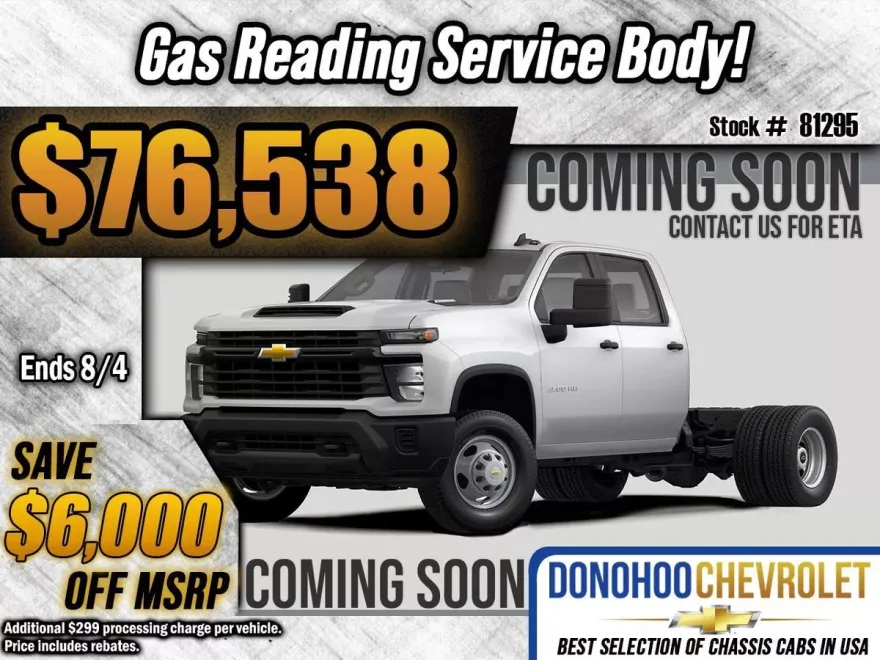 2025 Chevrolet Silverado 3500HD Work Truck photo 1