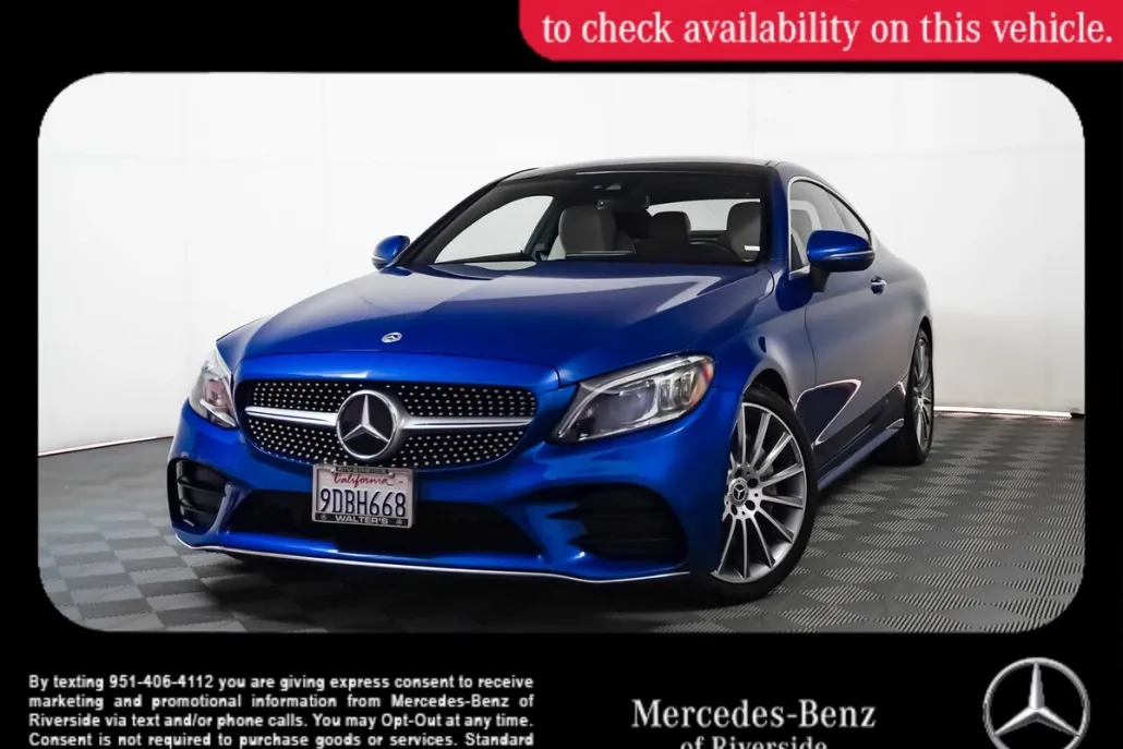 2022 Mercedes Benz C 300 Coupe photo 1