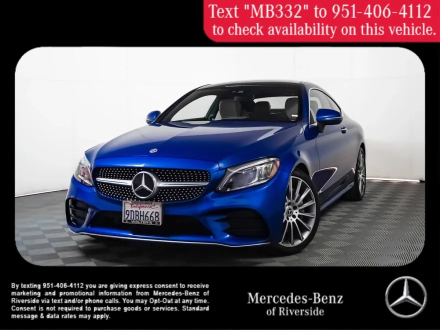 2022 Mercedes Benz C 300 Coupe photo 1