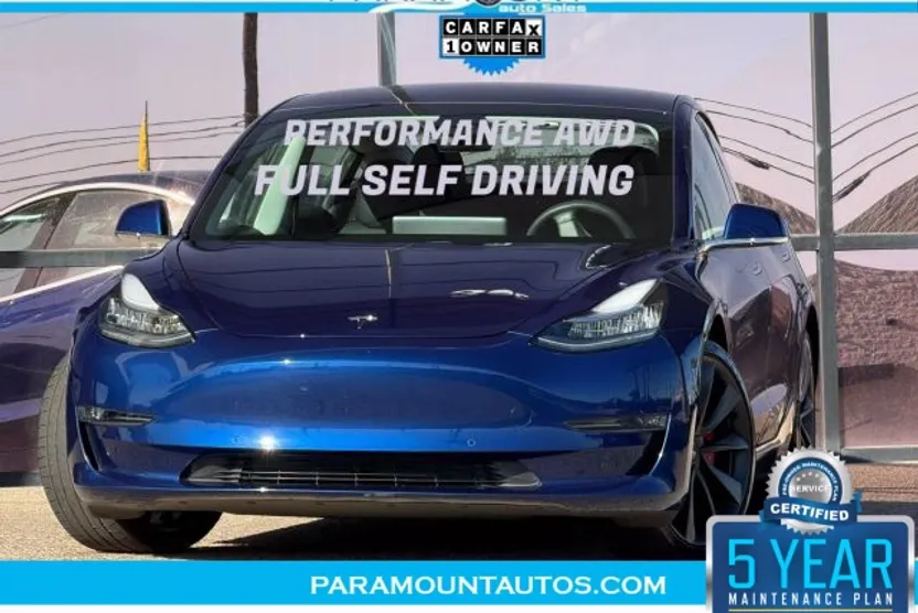 2020 Tesla Model 3 Performance photo 1