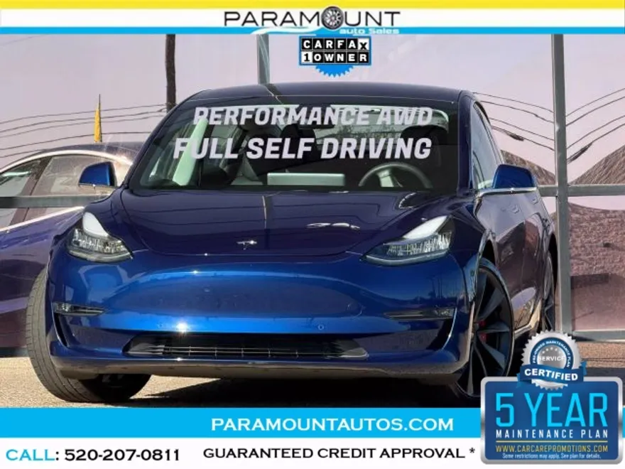 2020 Tesla Model 3 Performance photo 1