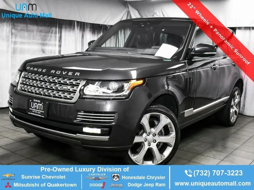 2017 Land Rover Range Rover SuperCharged Autobiography photo 1