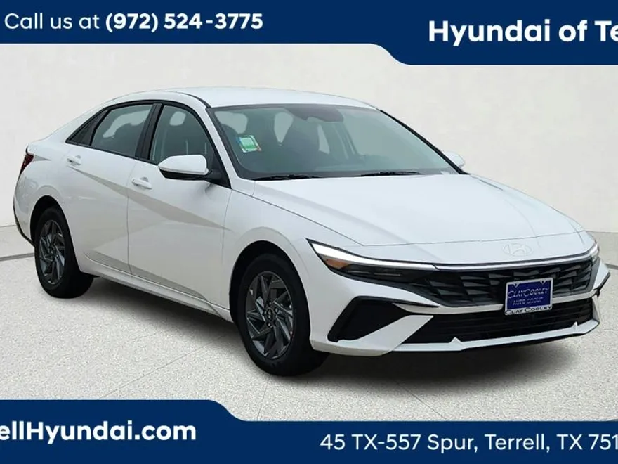 2025 Hyundai Elantra Hybrid Blue photo 1
