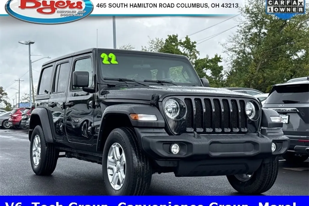 2022 Jeep Wrangler Unlimited Sport S photo 1