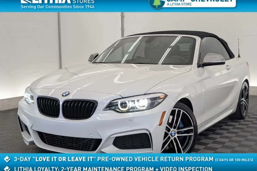2018 Bmw M240i Convertible photo 1