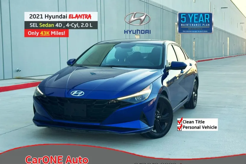 2021 Hyundai Elantra SEL photo 1