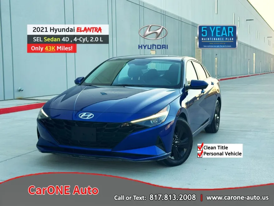 2021 Hyundai Elantra SEL photo 1