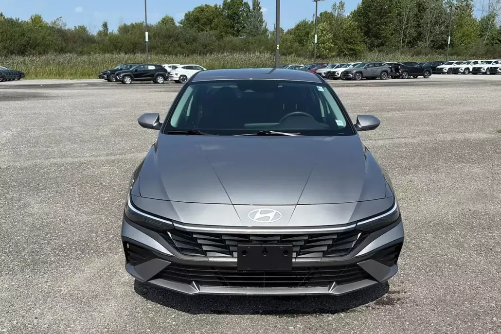 2025 Hyundai Elantra Hybrid Blue photo 1