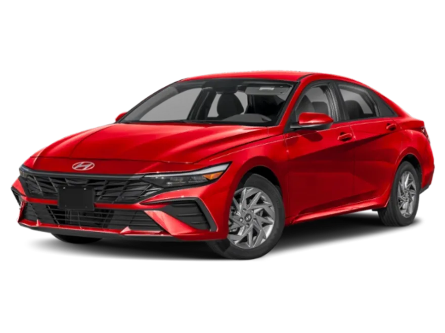 2025 Hyundai Elantra Hybrid Blue photo 1