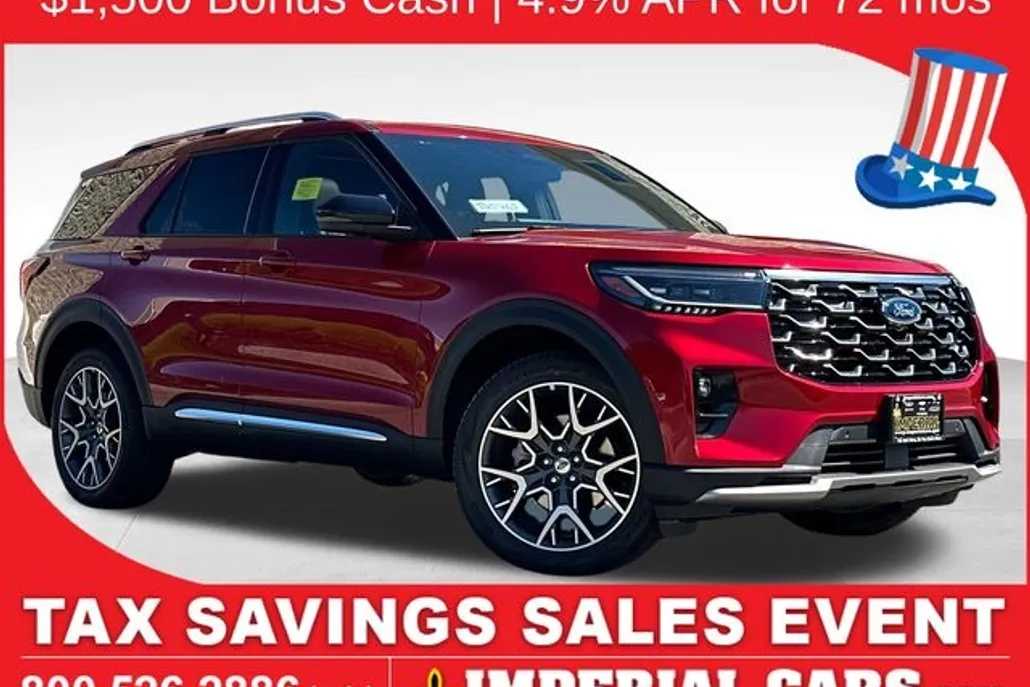 2025 Ford Explorer Platinum photo 1