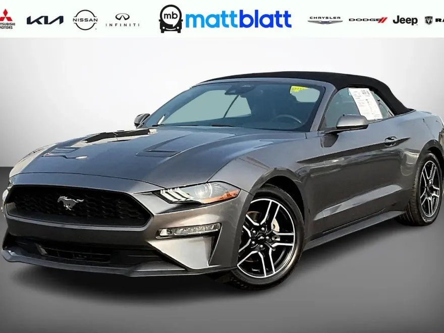 2021 Ford Mustang EcoBoost Premium Convertible photo 1