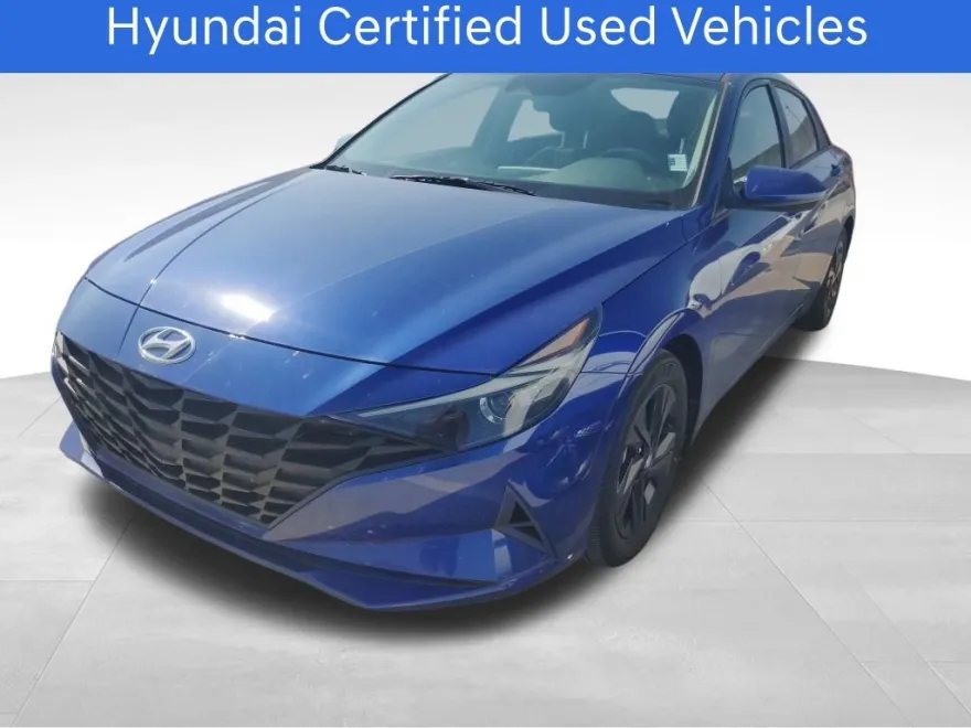 2023 Hyundai Elantra Hybrid Blue photo 1