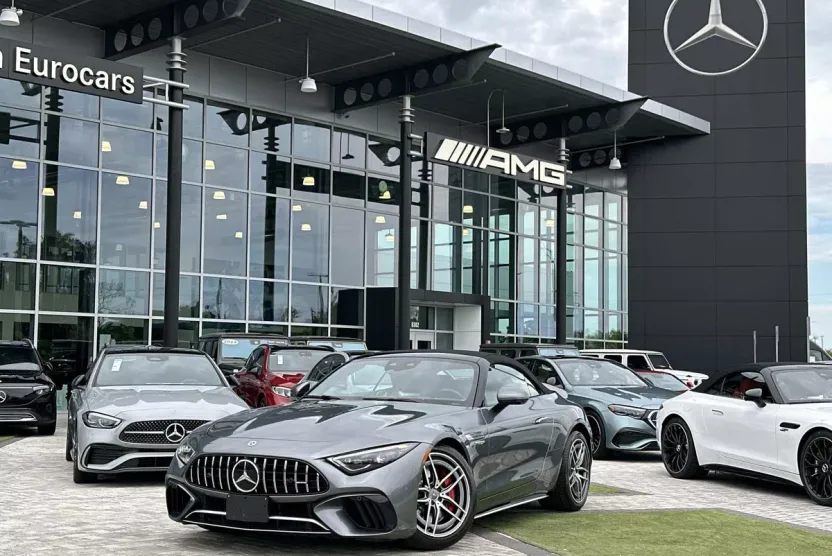 2022 Mercedes Benz SL 55 AMG photo 1