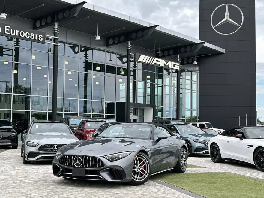 2022 Mercedes Benz SL 55 AMG photo 1