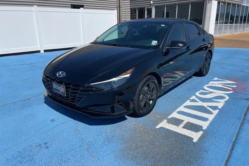 2023 Hyundai Elantra Hybrid Blue photo 1