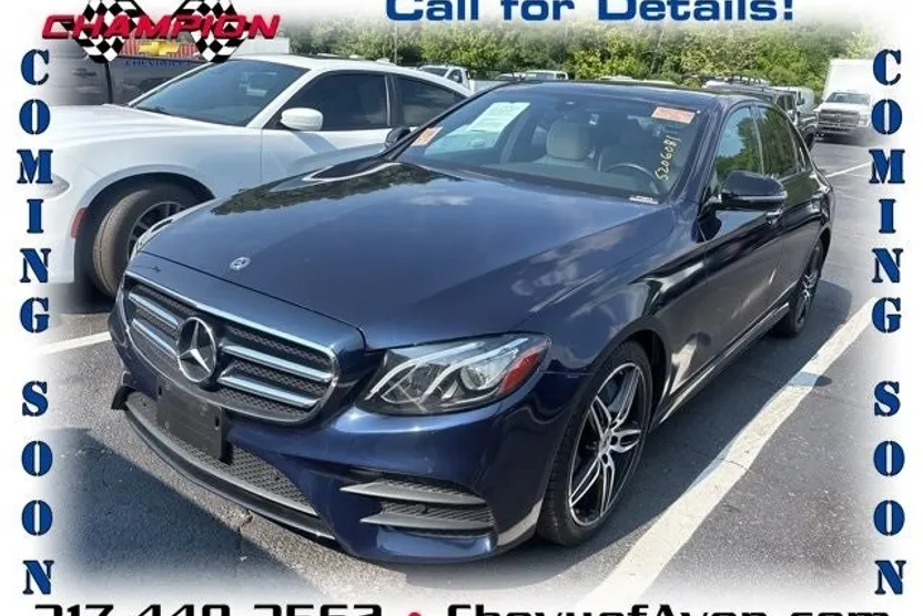 2019 Mercedes Benz E 300 4MATIC photo 1