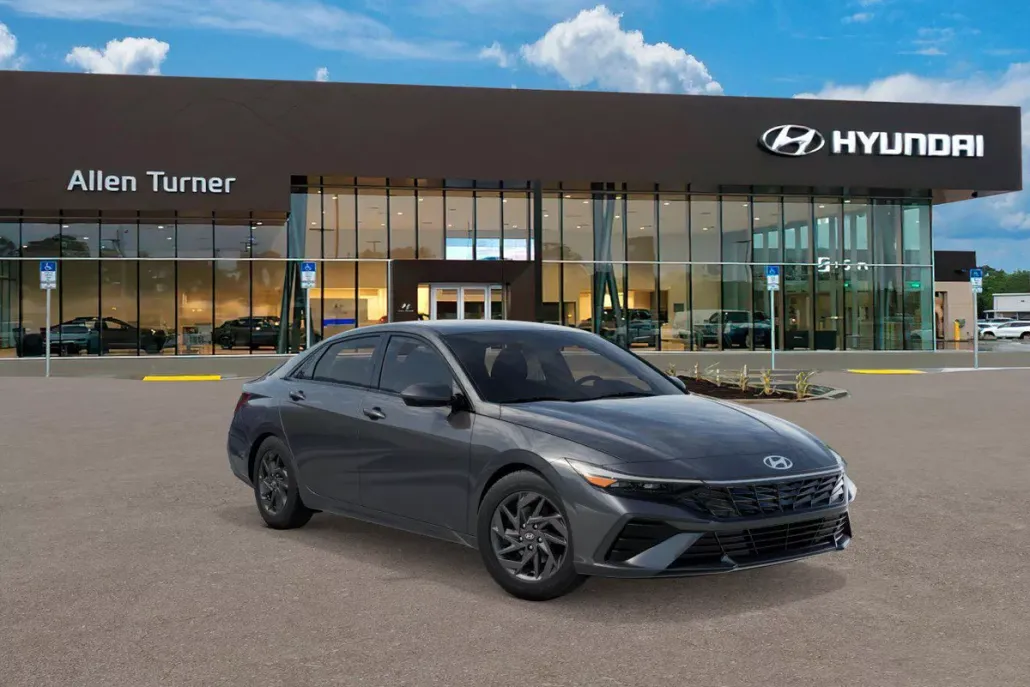 2025 Hyundai Elantra Hybrid Blue photo 1