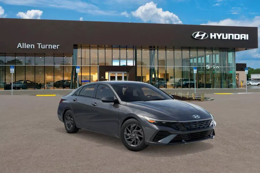 2025 Hyundai Elantra Hybrid Blue photo 1